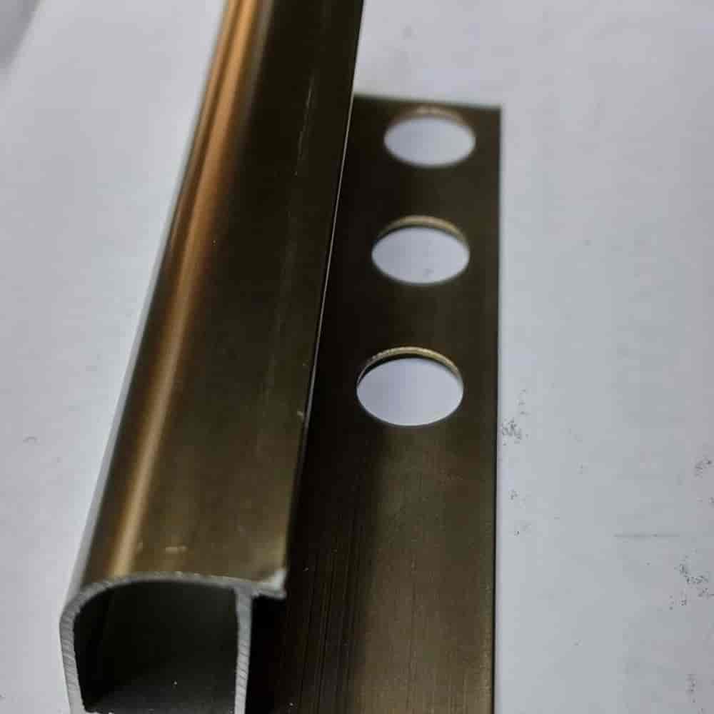 نوار کنج کاشی و سنگ آلومینیوم ۲۰ میل